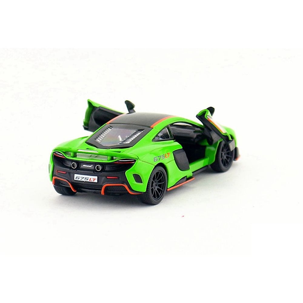 Метална кола, MaClaren 675 LT, зелен