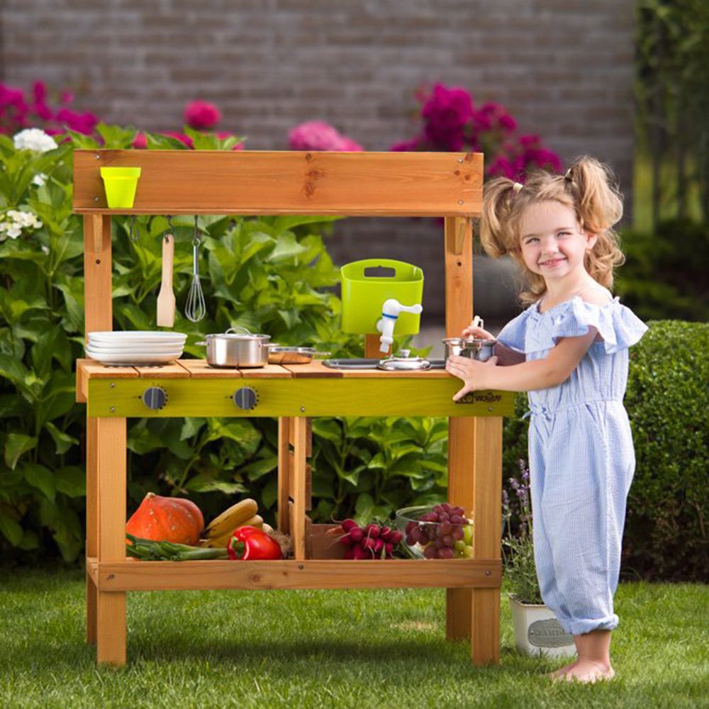 Дървена ЕКО кухня за градината, Розали