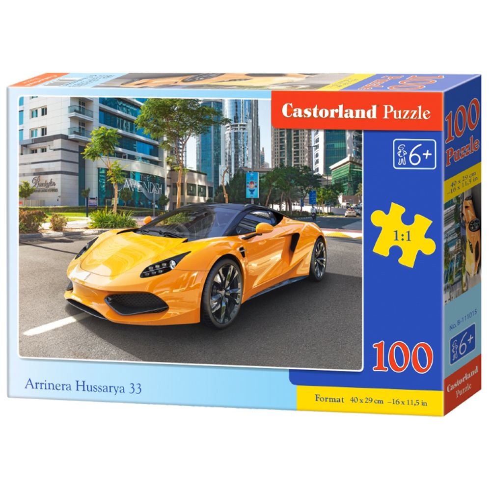 Castorland, Суперкола ARRINERA HUSSARYA 33, пъзел 100 части