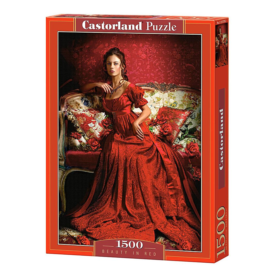 Castorland, Красота в червено, пъзел 1500 части