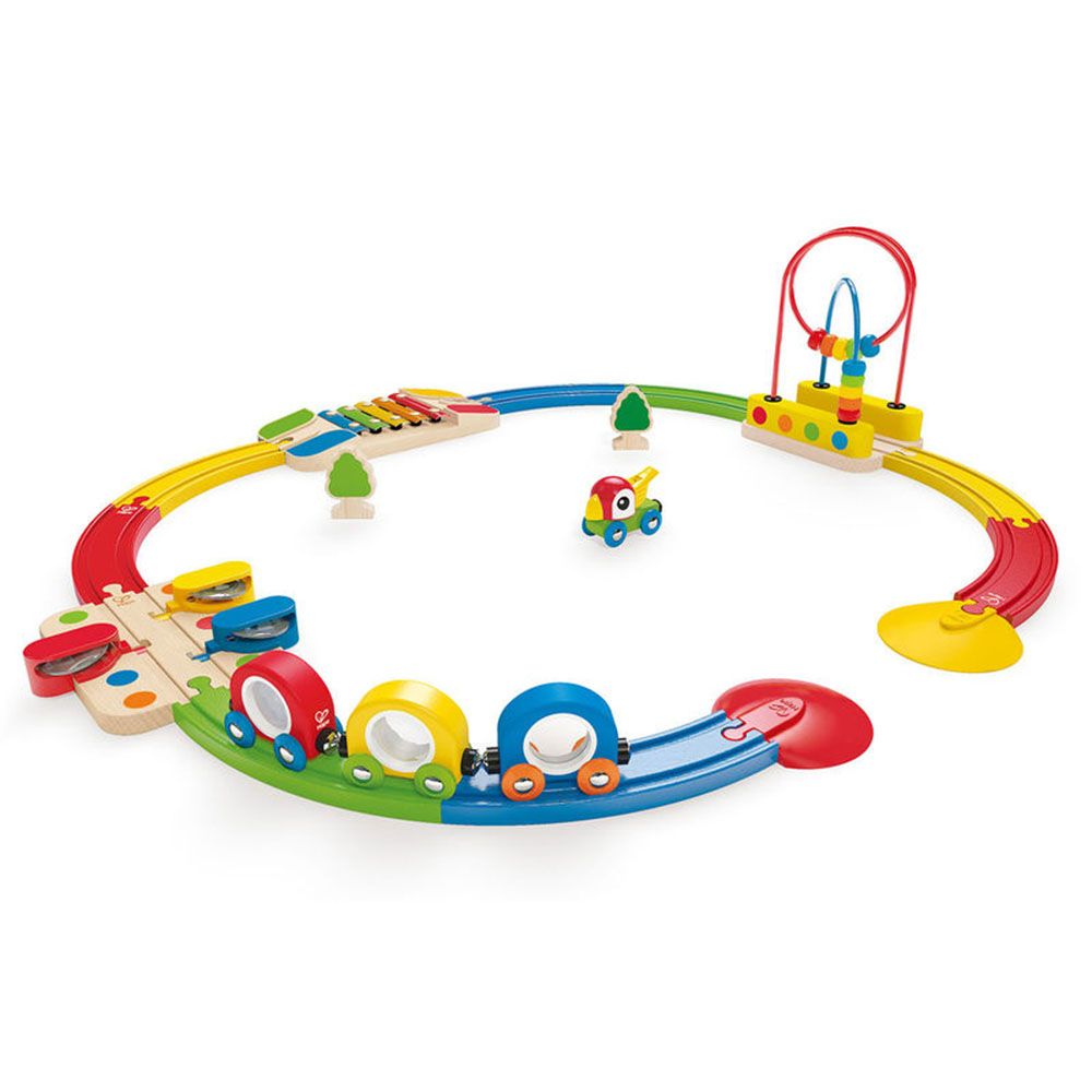Hape, Цветно влакче с релси, Малкият машинист