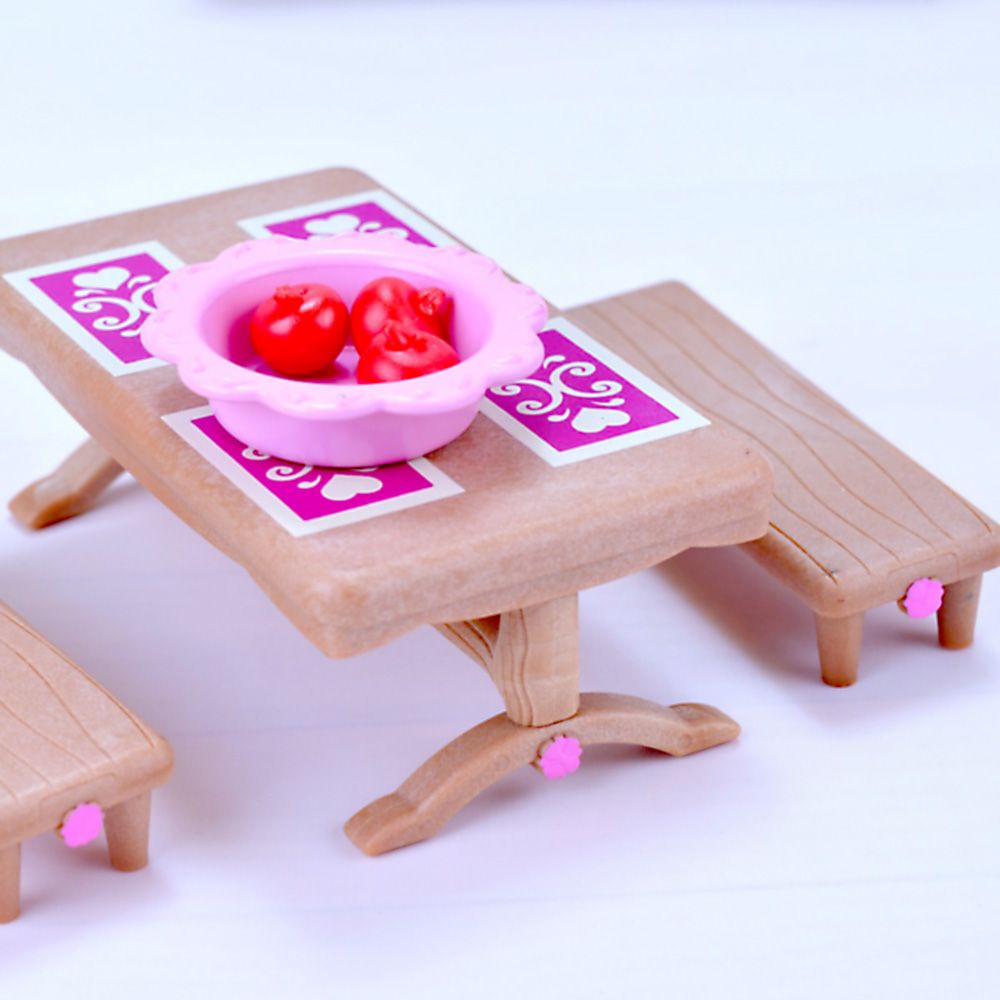 Li'l Woodzeez  Комплект за игра, Спалня и столова