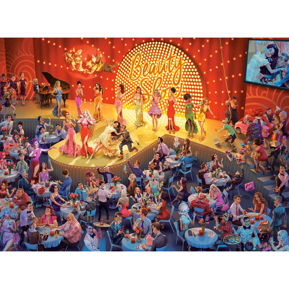 Красиво представление,  пъзел 2000 части