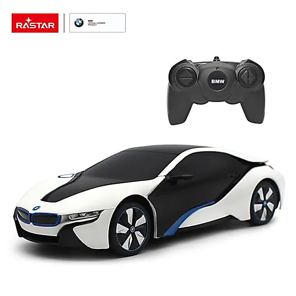 RASTAR, Кола BMW i8, Radio/C, с променящ се цвят, 1:14