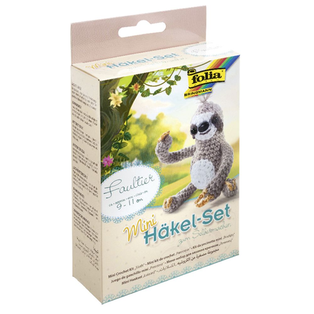 Folia Bringmann, Комплект за плетене с една кука, Ленивец