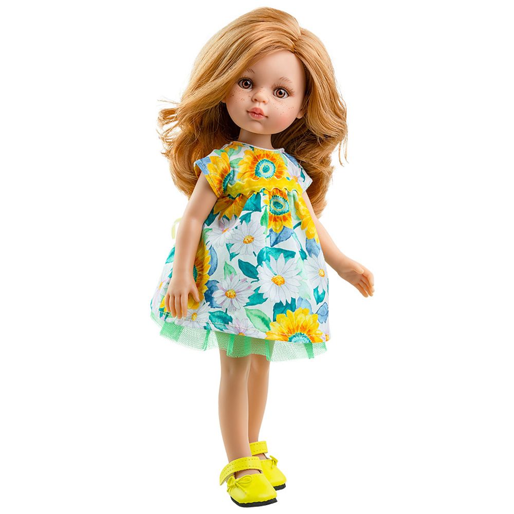 Las Amigas, Кукла Даша, в слънчева рокличка, 32 см, Paola Reina