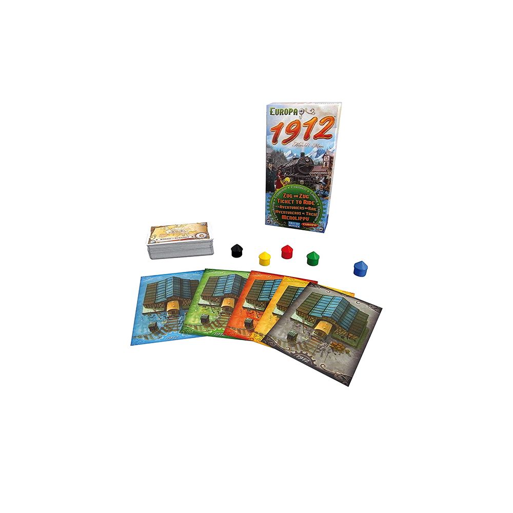 Ticket to Ride Europe 1912, разширение за настолна игра