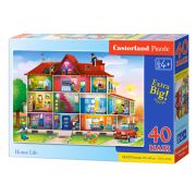 Семеен дом, пъзел с 40 части