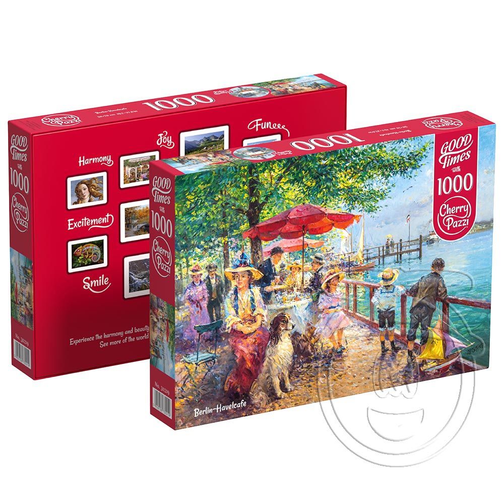 Хавел кафе в Берлин, пъзел 1000 части