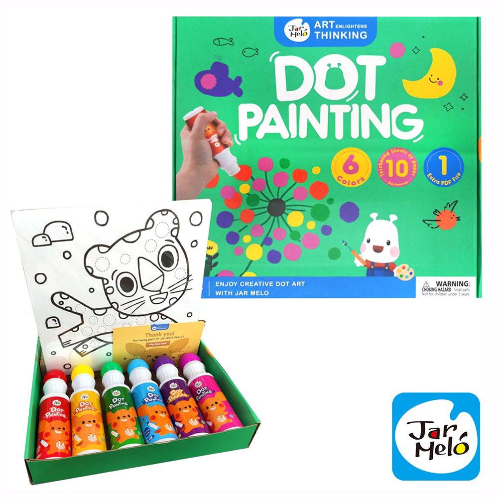 Jarmelo, Рисуване с точки - креативен комплект