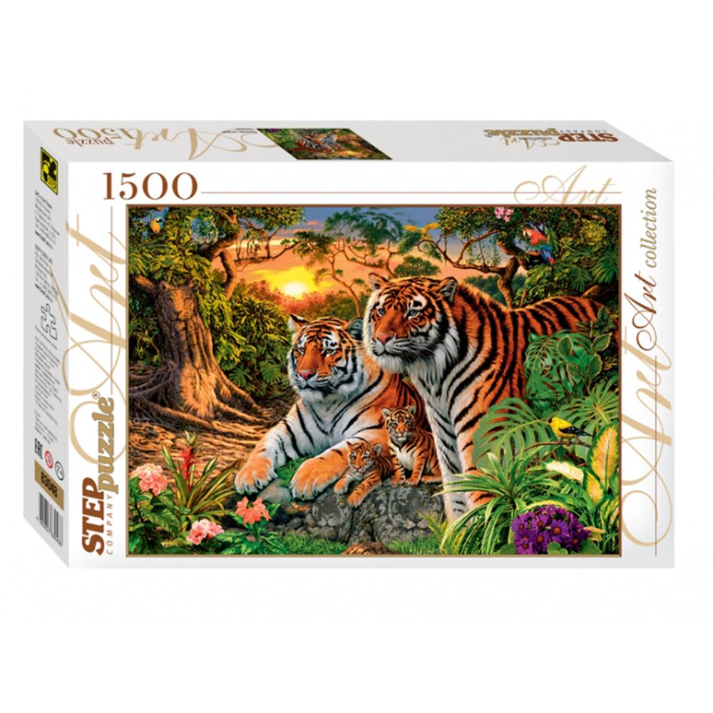 STEP Puzzle, Тигри, пъзел 1500 елемента