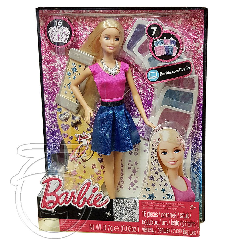 Barbie, Фризьорски салон с брокат, MATTEL