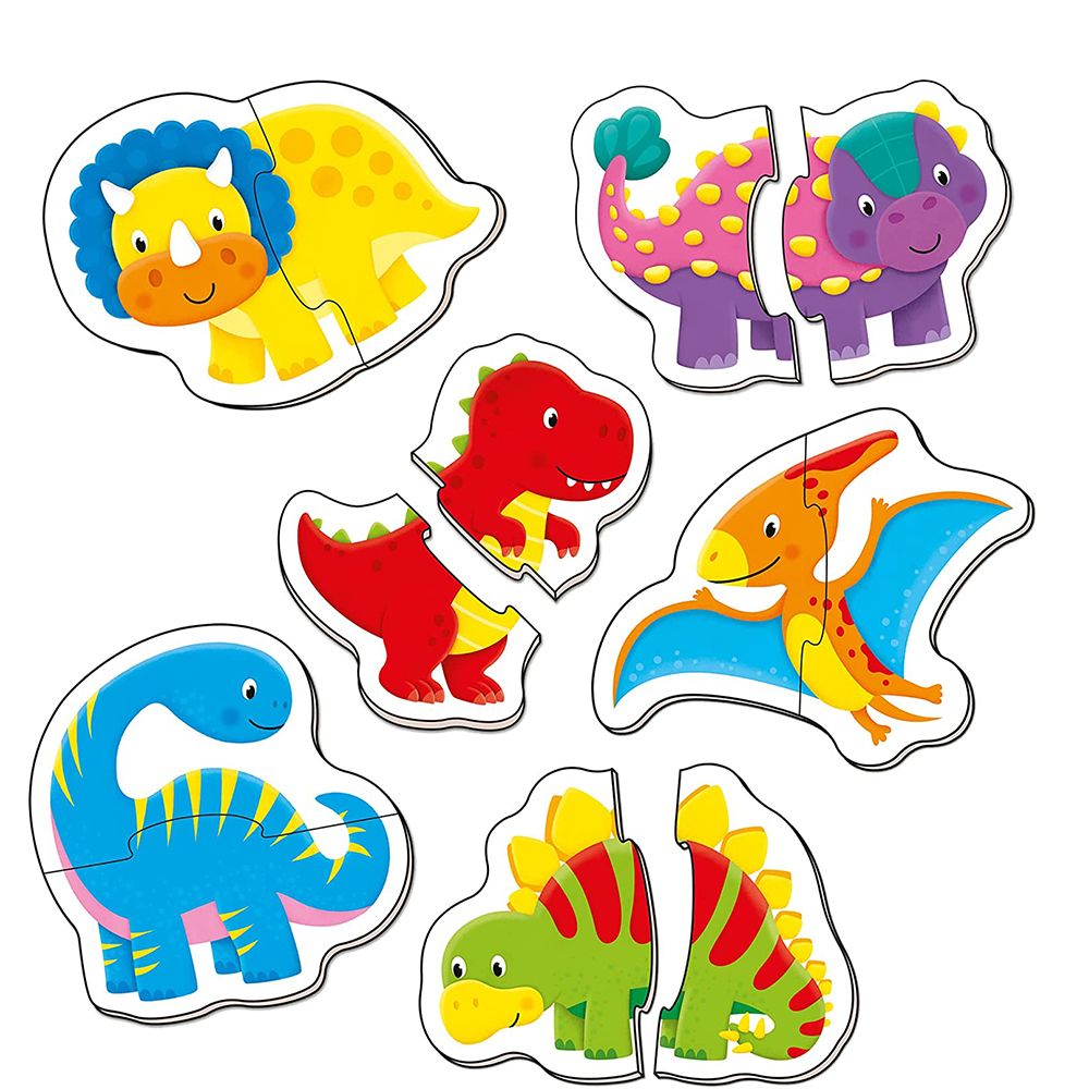 Бебешки пъзел, Динозаври