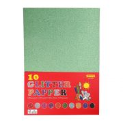 Блестяща хартия, А4, 10 цвята