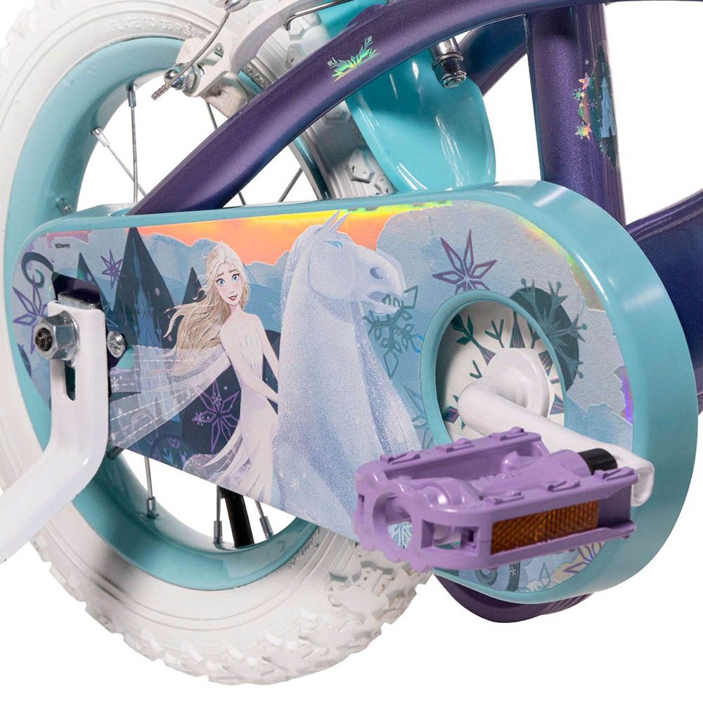 Детски велосипед с помощни колела Frozen, 12 инча