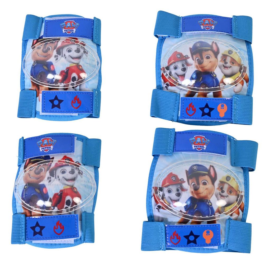 Детски комплект каска и протектори, Пес Патрул