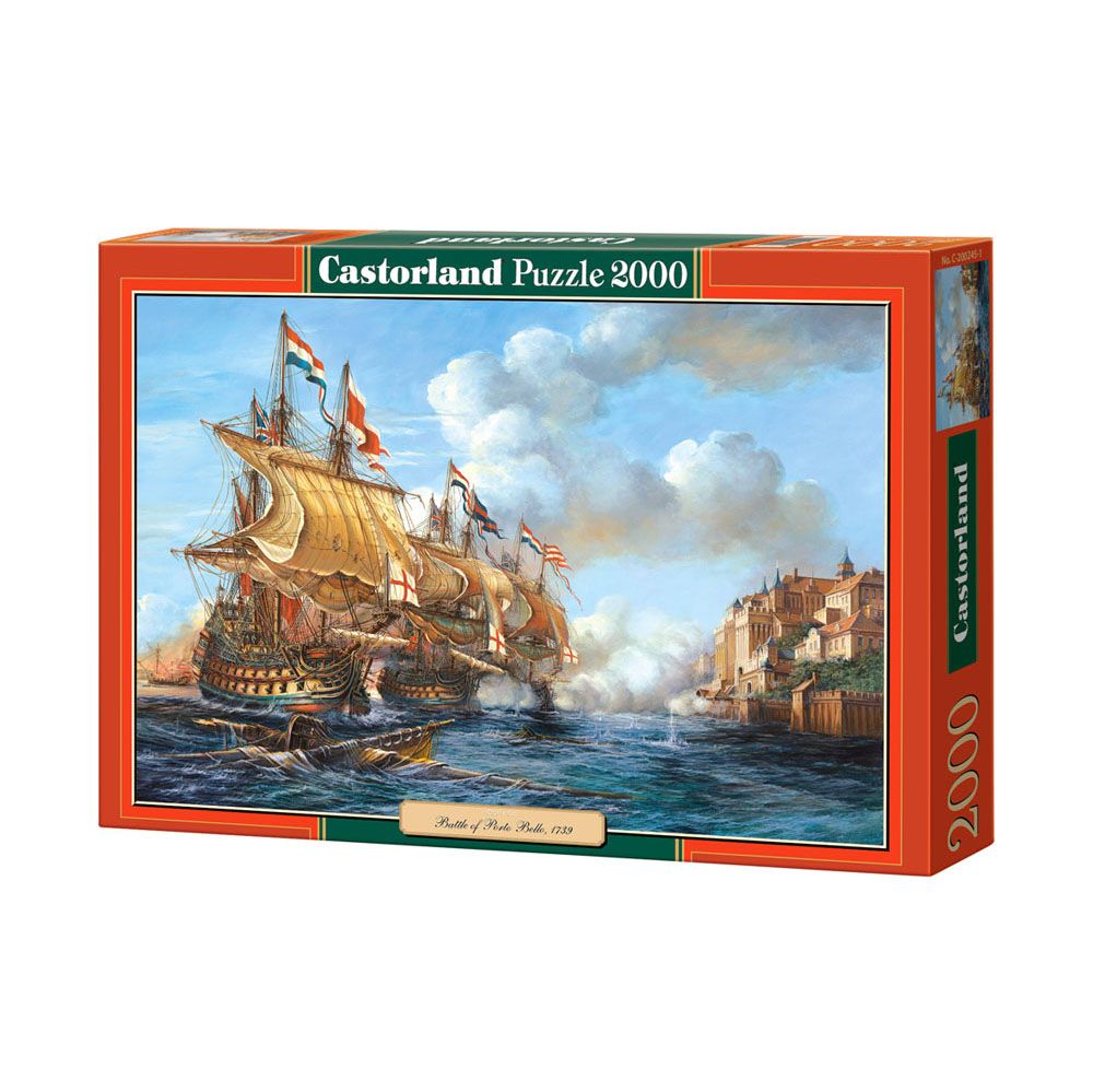 Castorland, Битката при Порто Бело, 1739 г, пъзел 2000 части