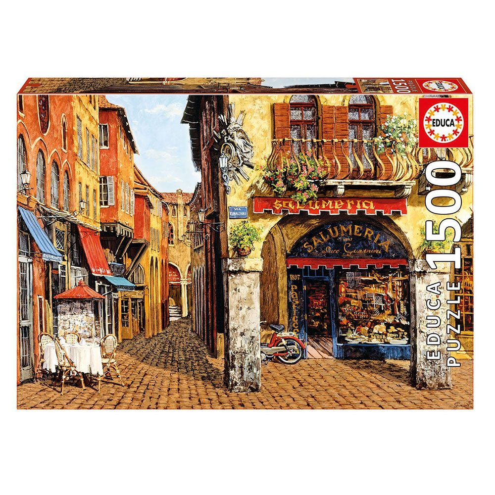 Educa, Цветовете на Италия, Магазин за деликатеси, пъзел с 1500 части