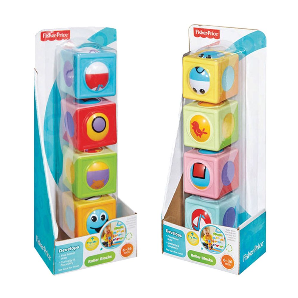 Fisher Price, Бебешки кубчета с топчета, асортимент