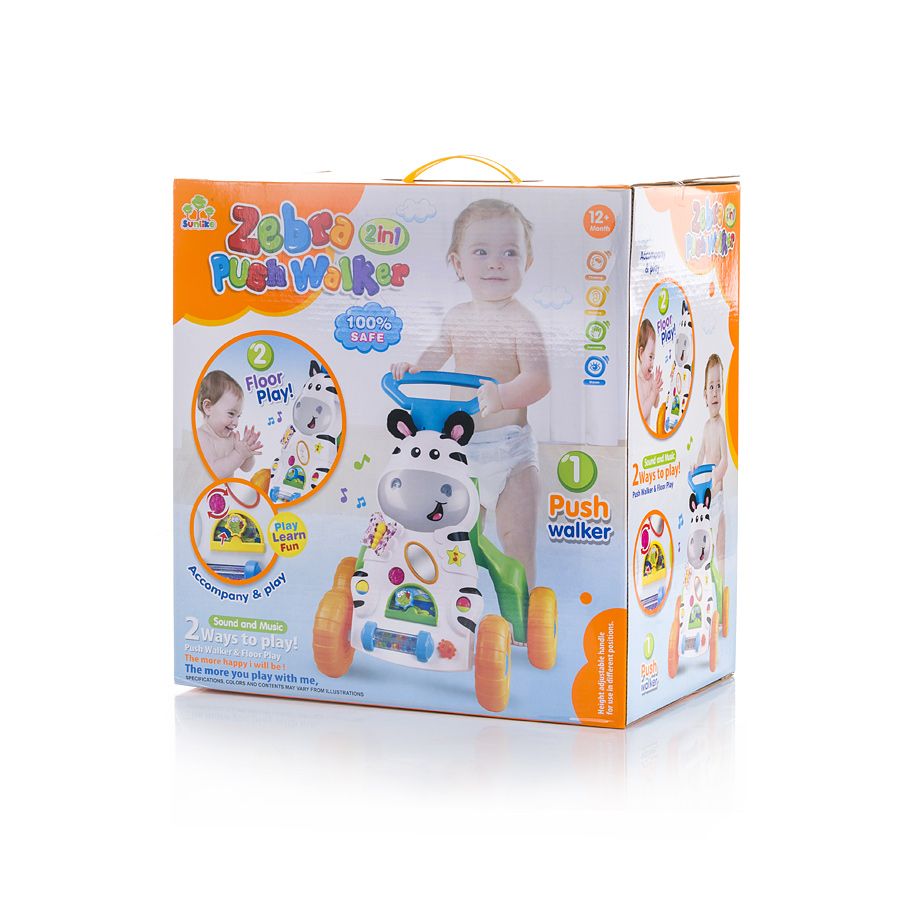 Играчка за прохождане Зебра