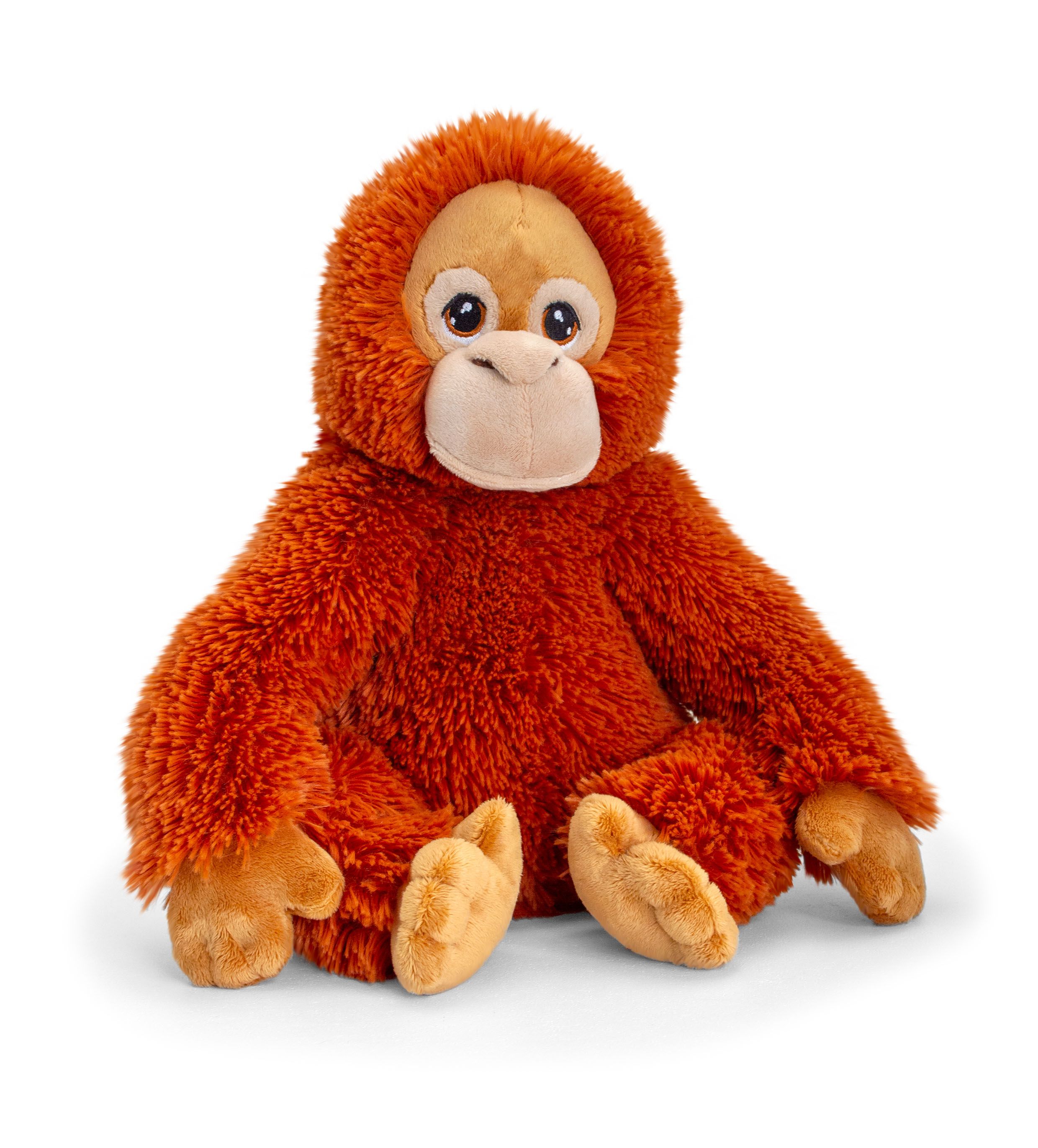 Keel Toys, Oрангутан, екологична плюшена играчка от серията Keeleco, 25 см