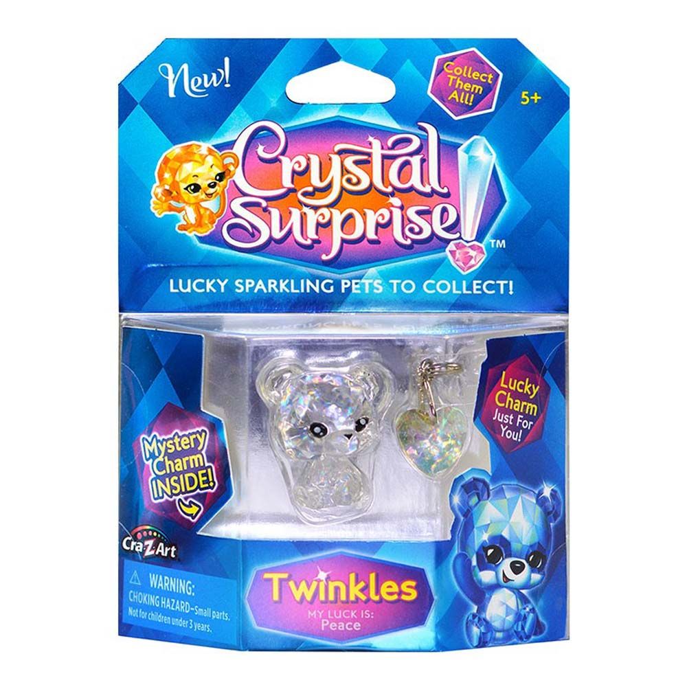 CRYSTAL SURPRISE 500, Блестящо животинче с  талисманчета