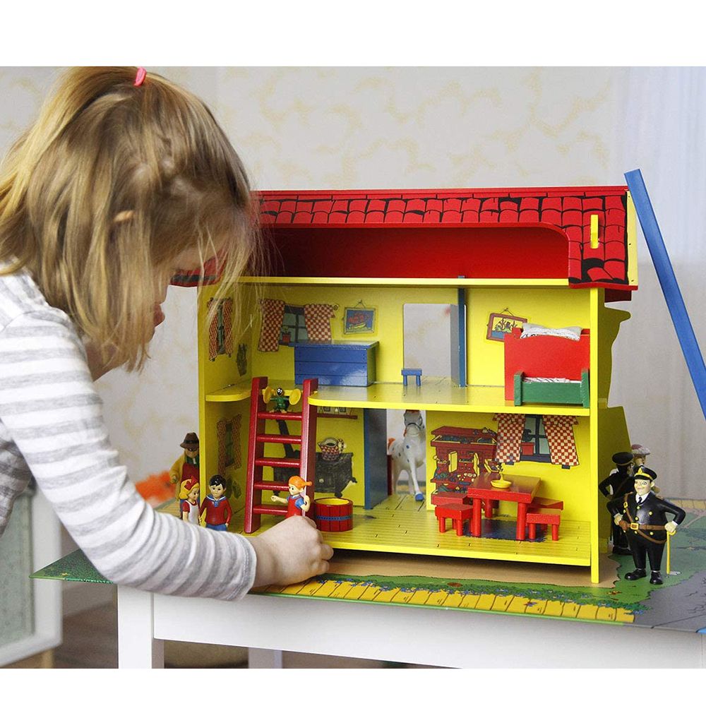 Пипи Дългото чорапче и господин Нилсон - комплект фигурки за игра