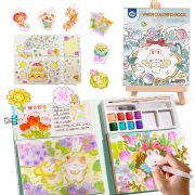 Книжка за оцветяване с водни бои, Домашни любимци