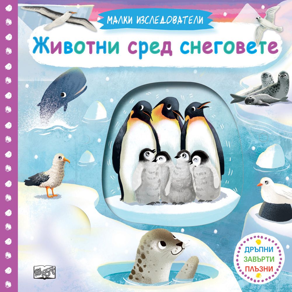 Малки изследователи, Животни сред снеговете, Издателство Фют