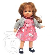 Кукла Рина с розова рокля, говори на български език