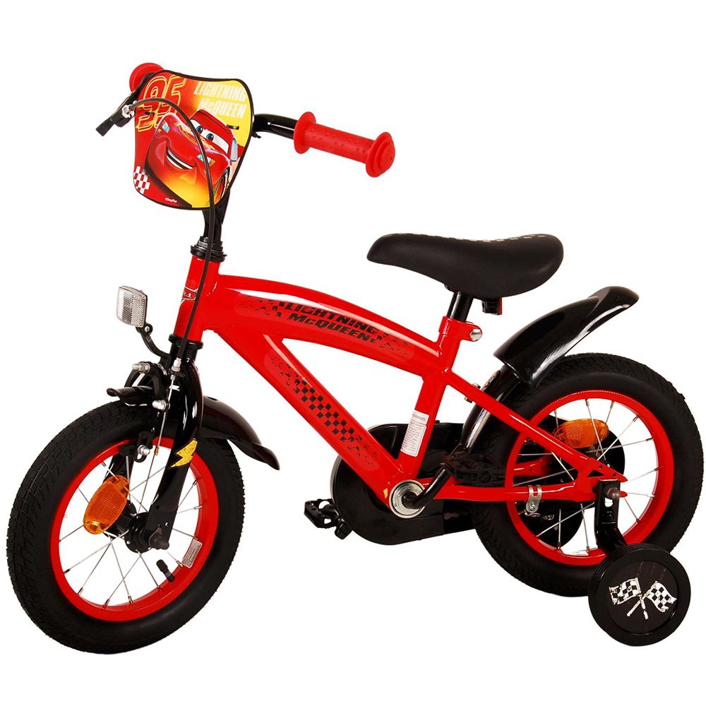 Детски велосипед с помощни колела, Дисни Колите,12 инча