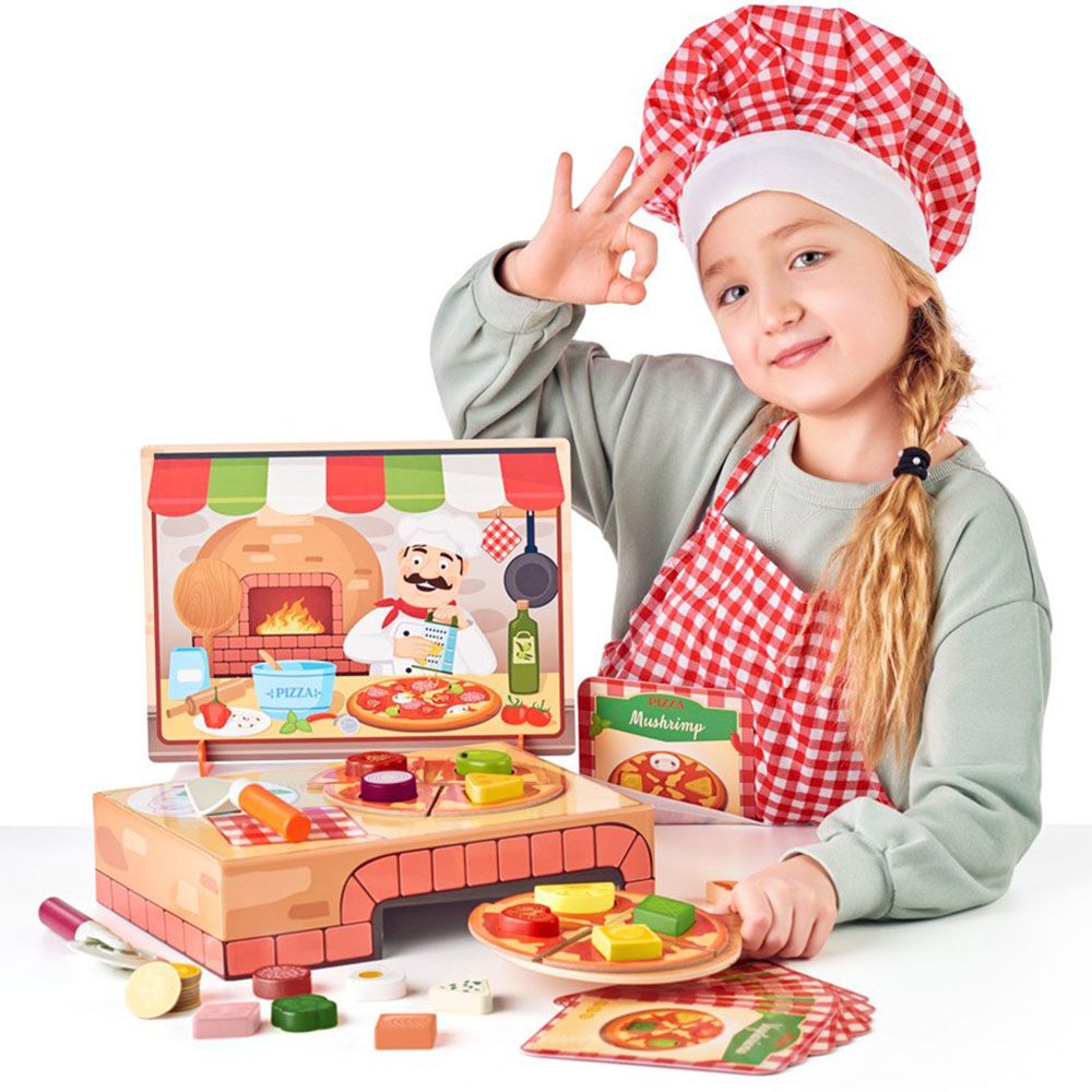 Woodyland, Дидактическа игра, Пицарията на Карло