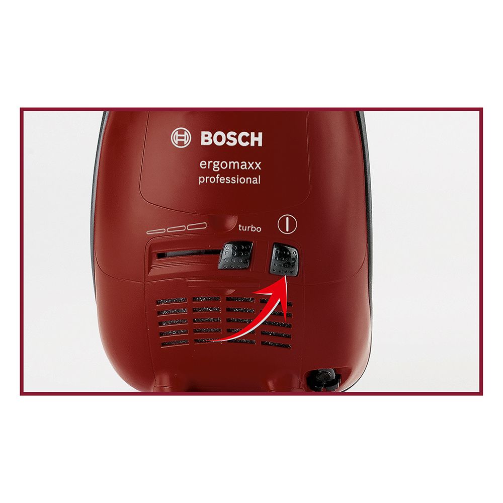 Детска прахосмукачка Bosch, червена