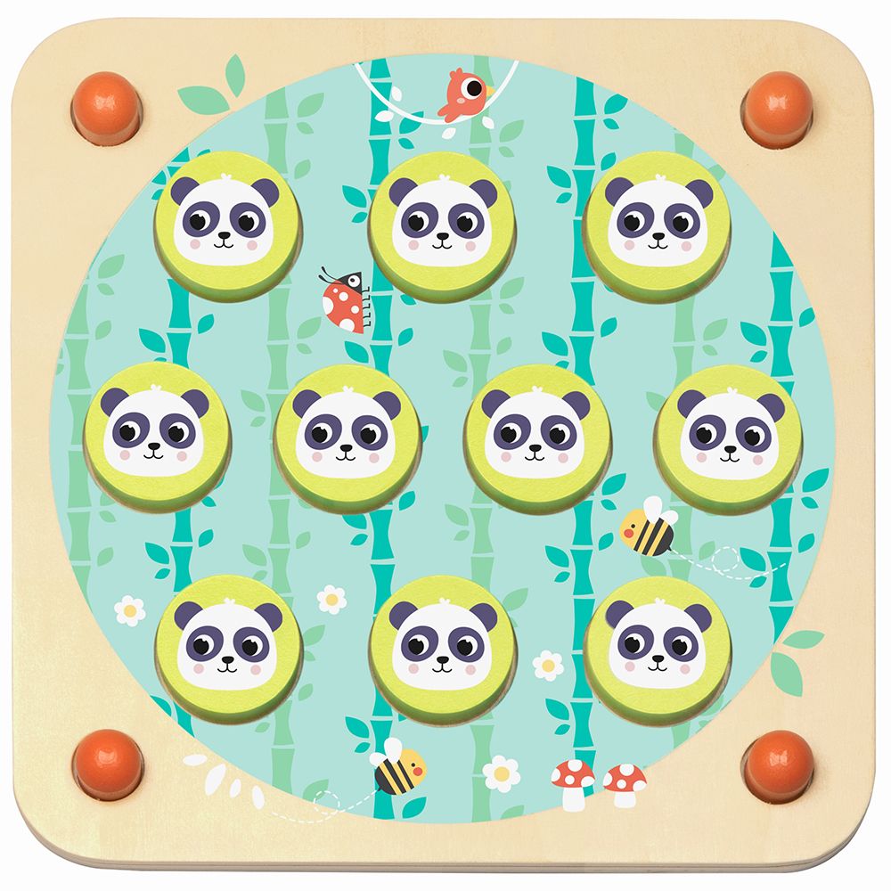 Hi Pando, Мемо игра и морски шах, Панди