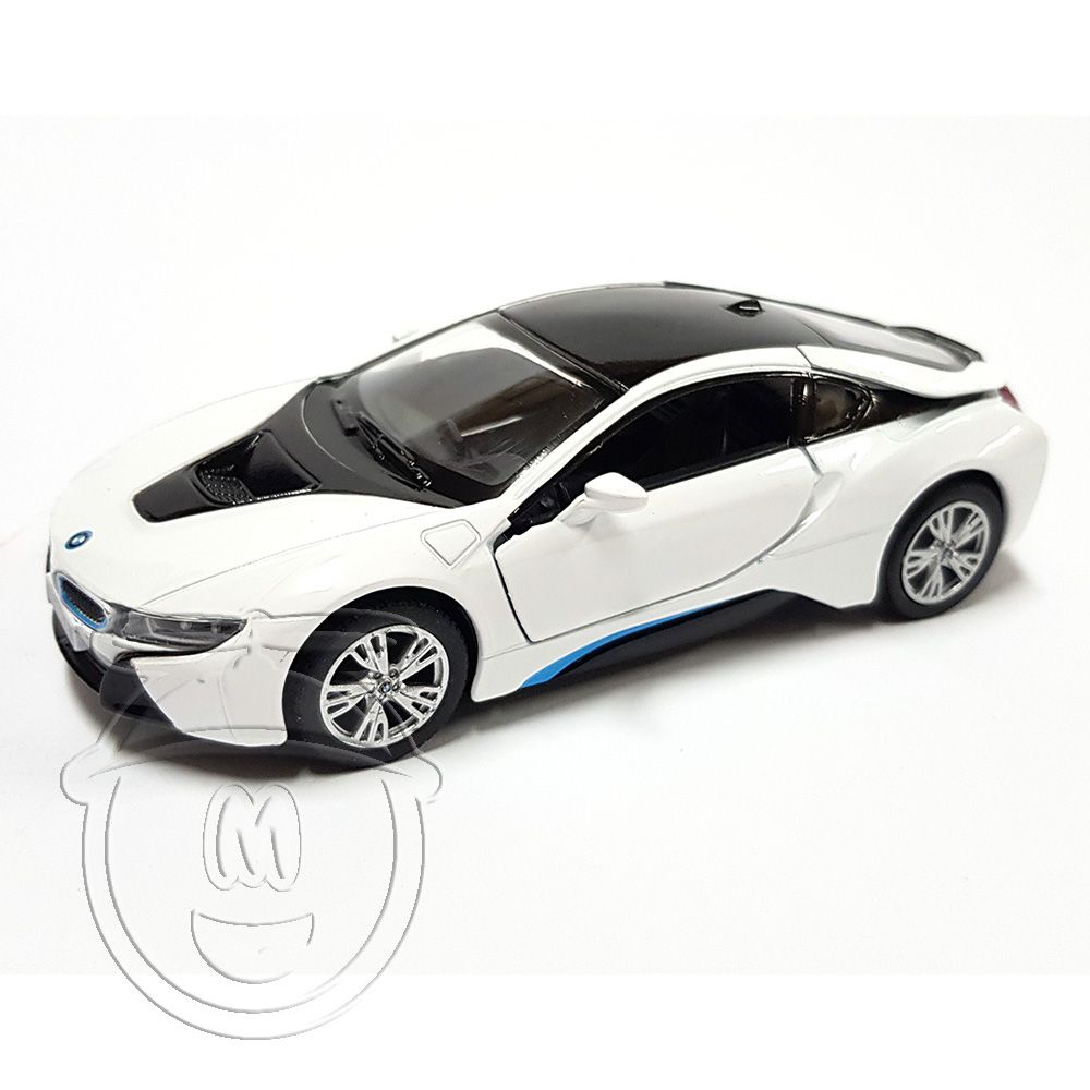Kinsmart, Метална кола BMW 8i, бяла