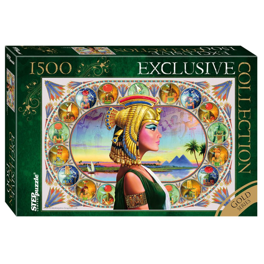 STEP Puzzle, Нефертити, пъзел 1500 елемента, Златна серия