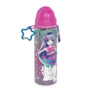 Спортна бутилка за вода, със сламка, Розова