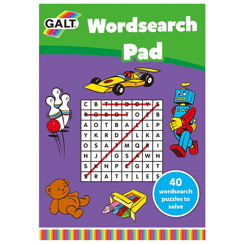 Galt Toys, Намери думата - книжка с 40 стр.