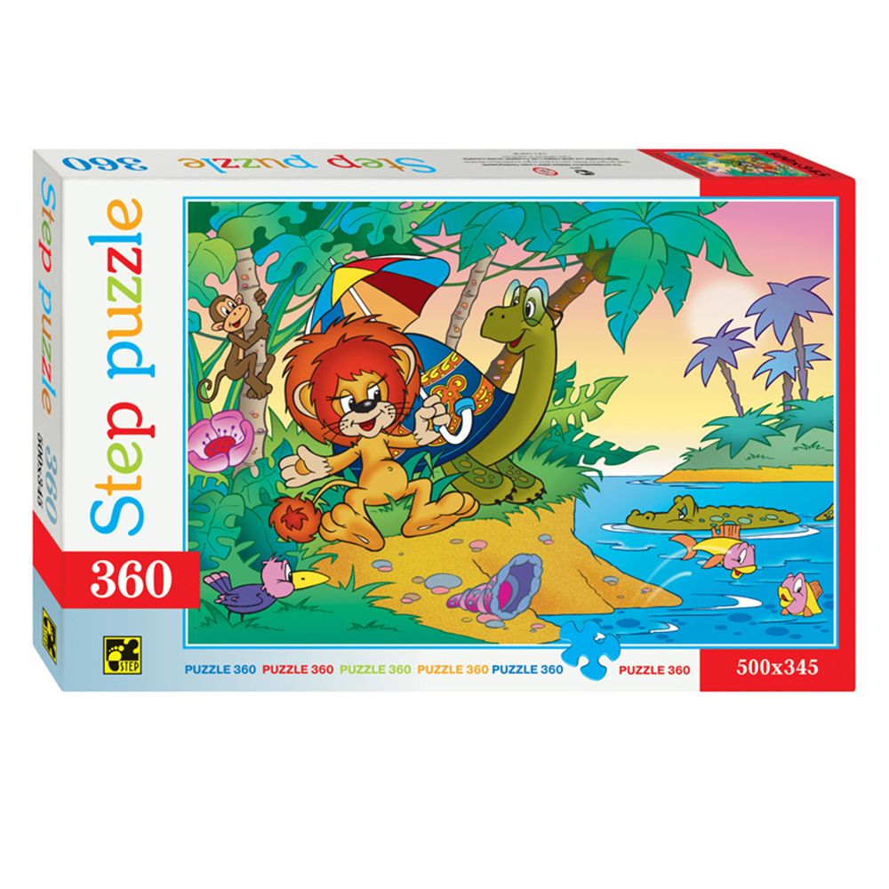 STEP Puzzle, Лъвчето и костенурката, пъзел 360 елемента