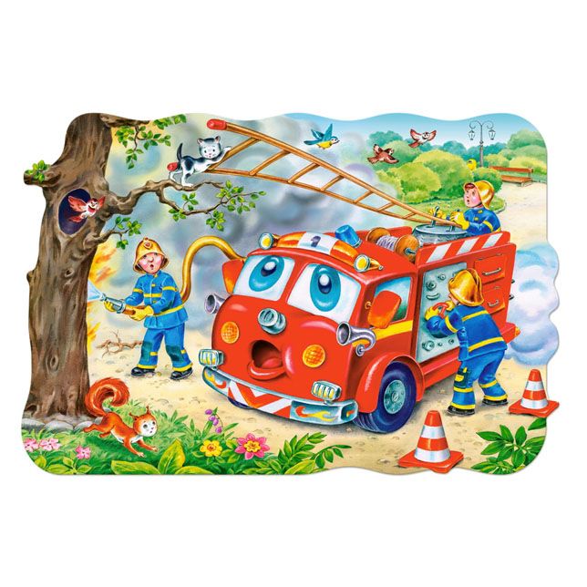 Пожарникари, пъзел 20 части
