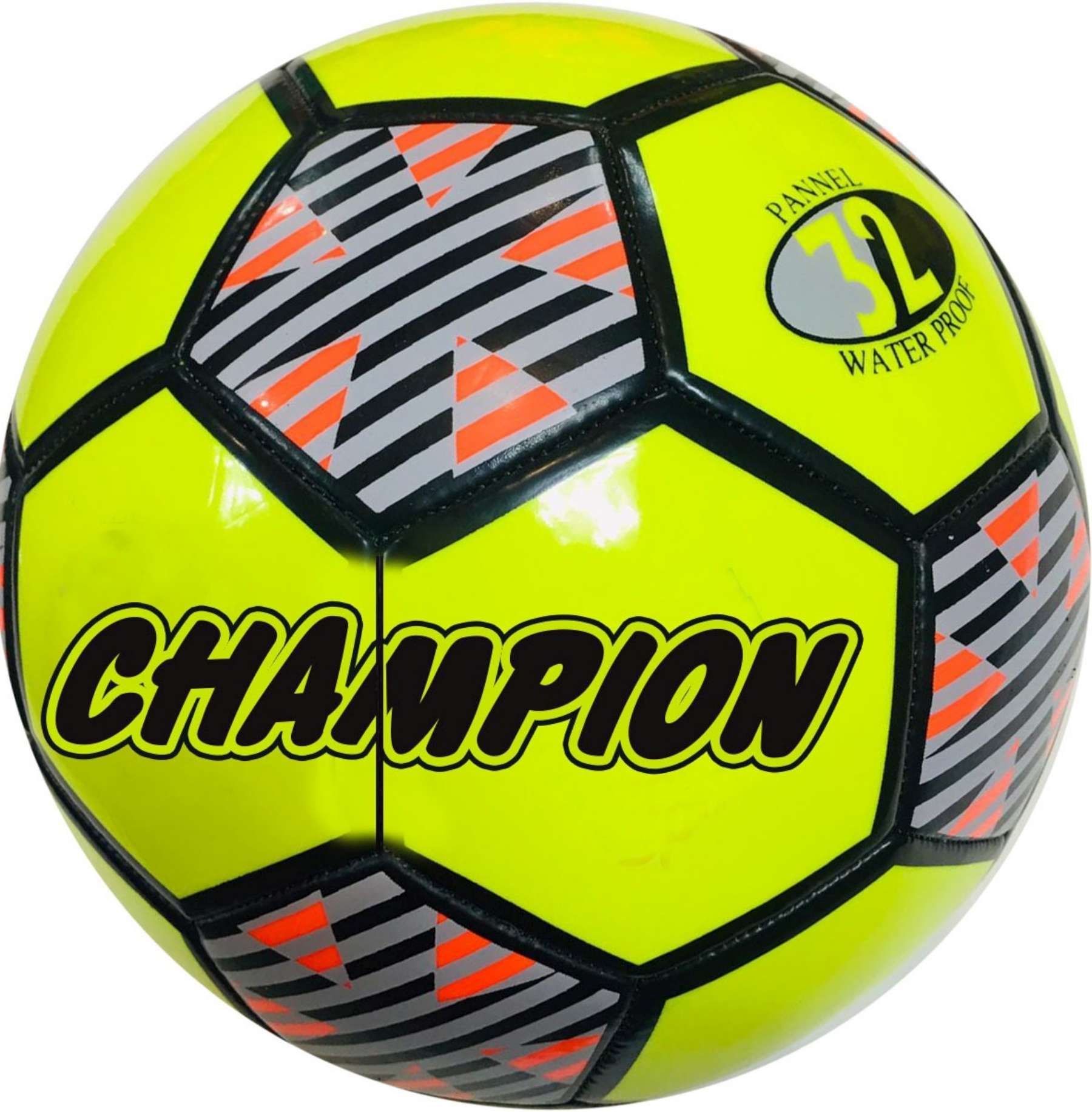 E&L Company, Футболна кожена топка, Champion, жълт