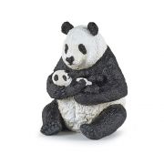 Фигурка за игра и колекциониране, Седяща панда с бебе