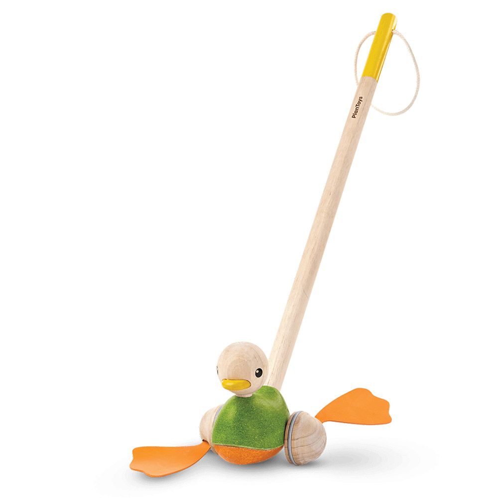PlanToys, Играчка за бутане, Хвани патето