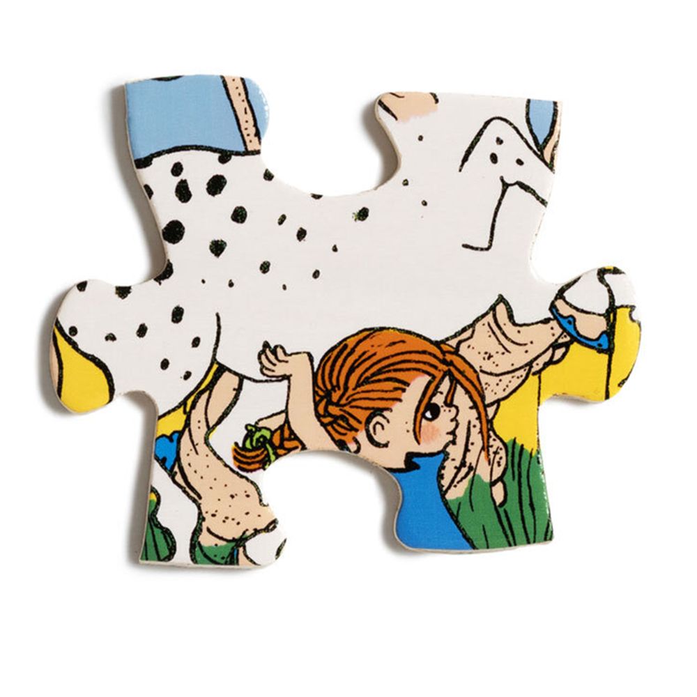 Детски дървен пъзел, Пипи Дългото чорапче, 20 части