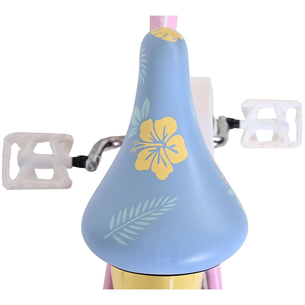 Детски велосипед с помощни колела, Disney Stitch, 14 инча, Момичета