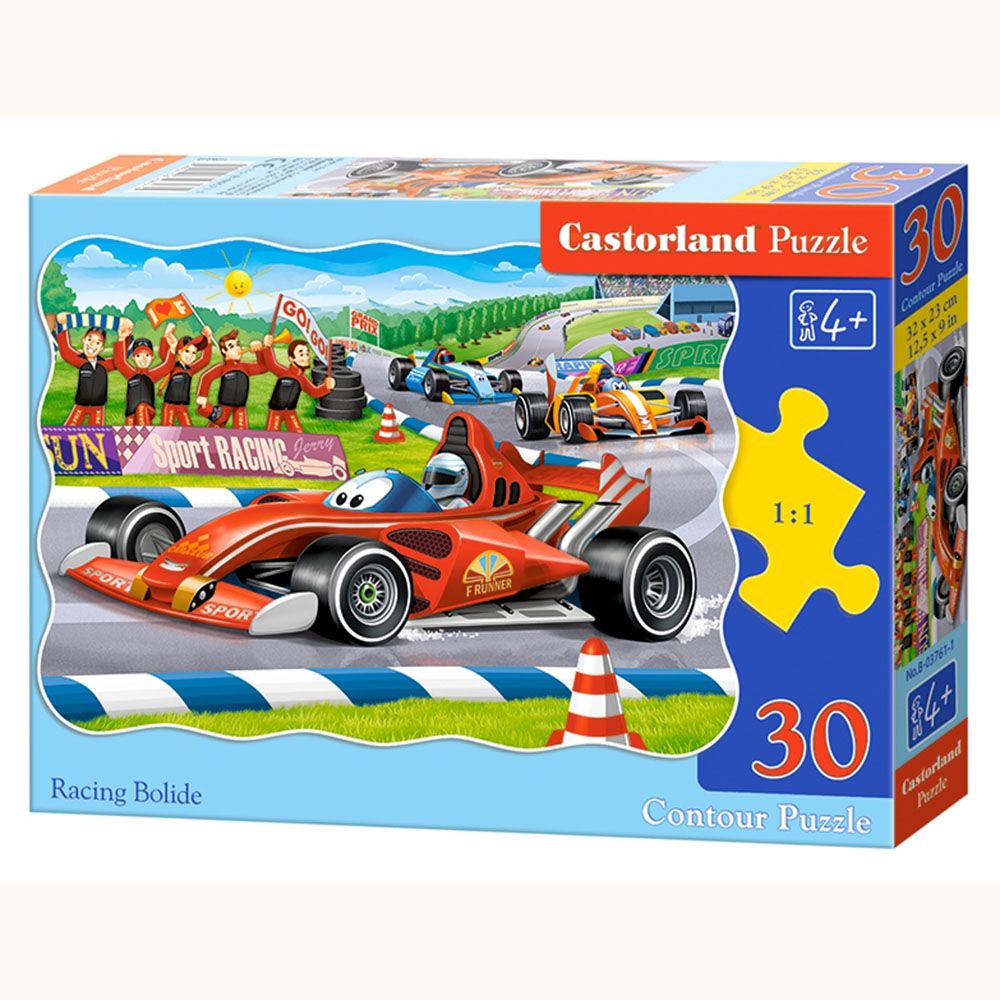 Castorland, Състезателна кола, Болид, пъзел 30 части