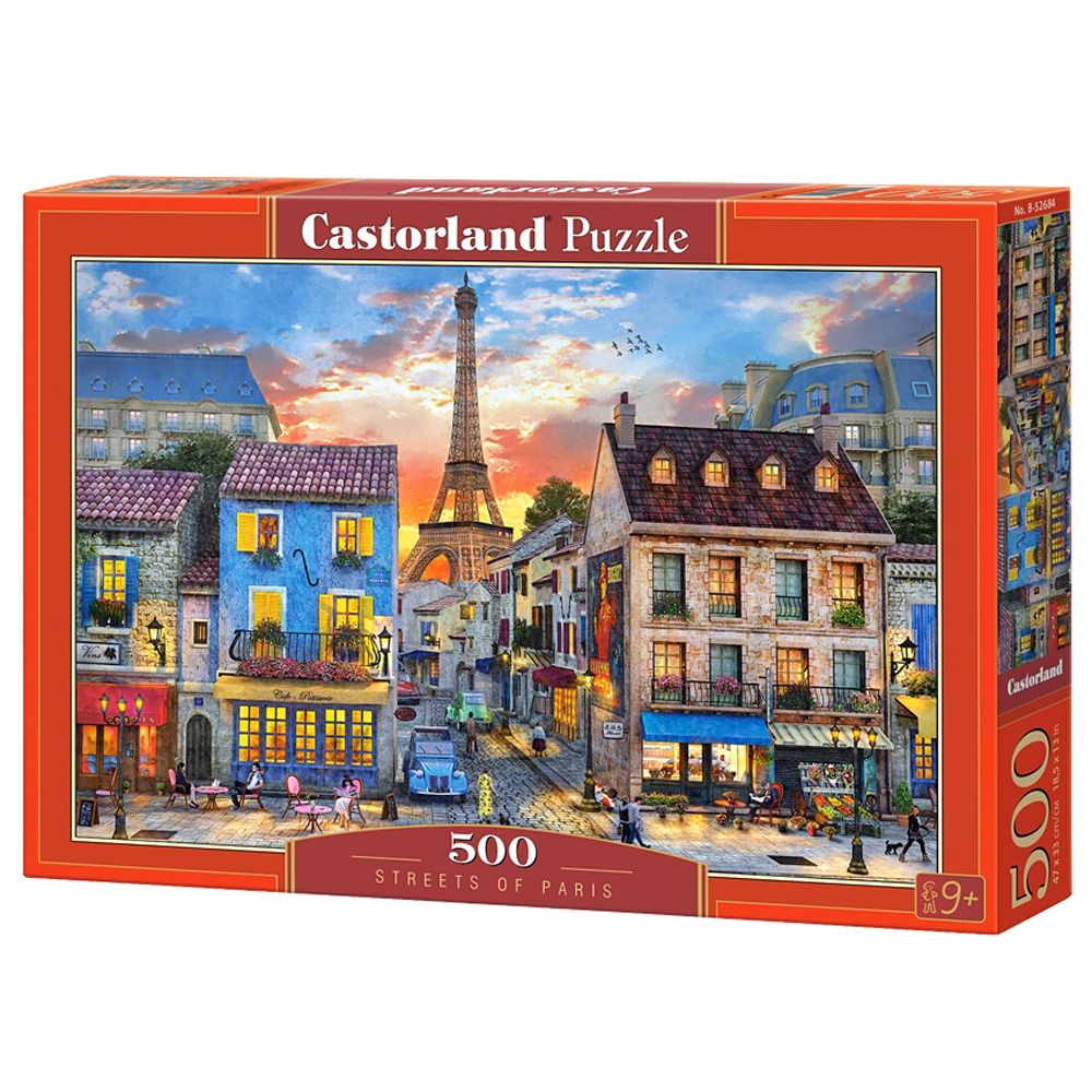 Castorland, Улиците на Париж, пъзел 500 части