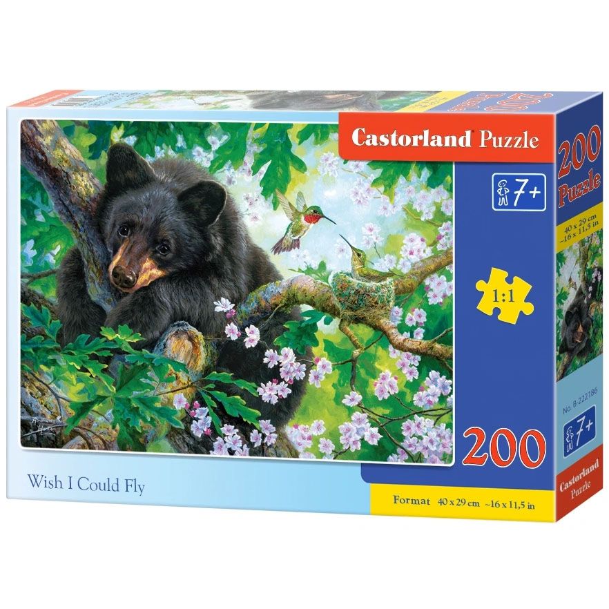 Castorland, Мече на дървото, пъзел 200 части