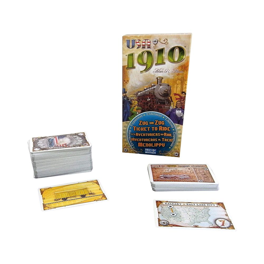 Ticket to Ride USA 1910, разширение за настолна игра