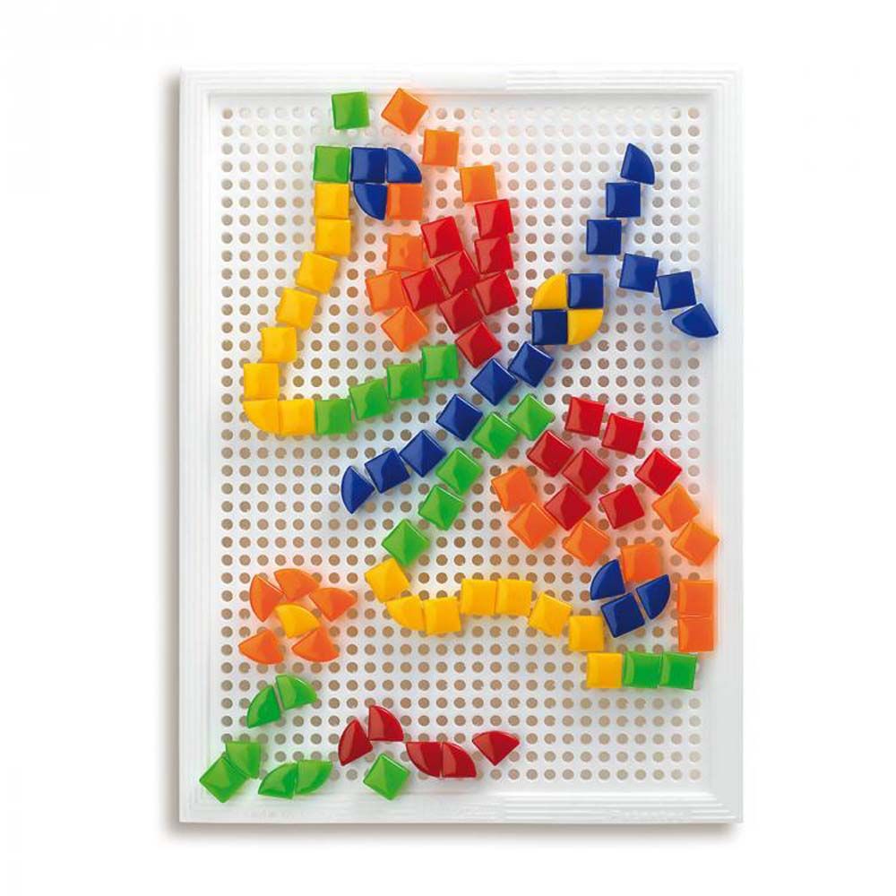 0 Мозайка FANTACOLOR PORTABLE SMALL, квадрати и триъгълници, 100 части